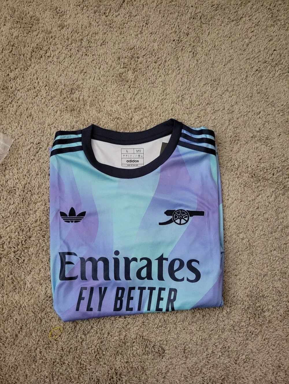 adidas Arsenal  Jersey - Aqua & Lavender